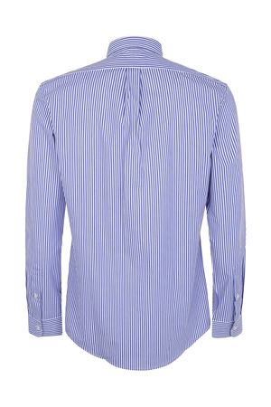 White and blue stripes stretch-cotton shirt RALPH LAUREN | 710928254008BLUEWHITE
